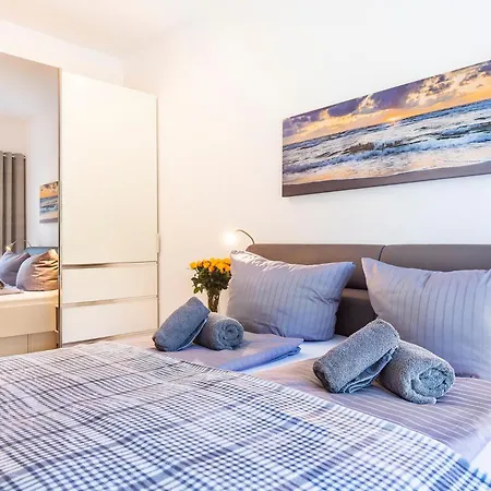 Prora - Strandapartment Mit Sauna Und Strandkorb Am - Koenigsstuhl דירה *